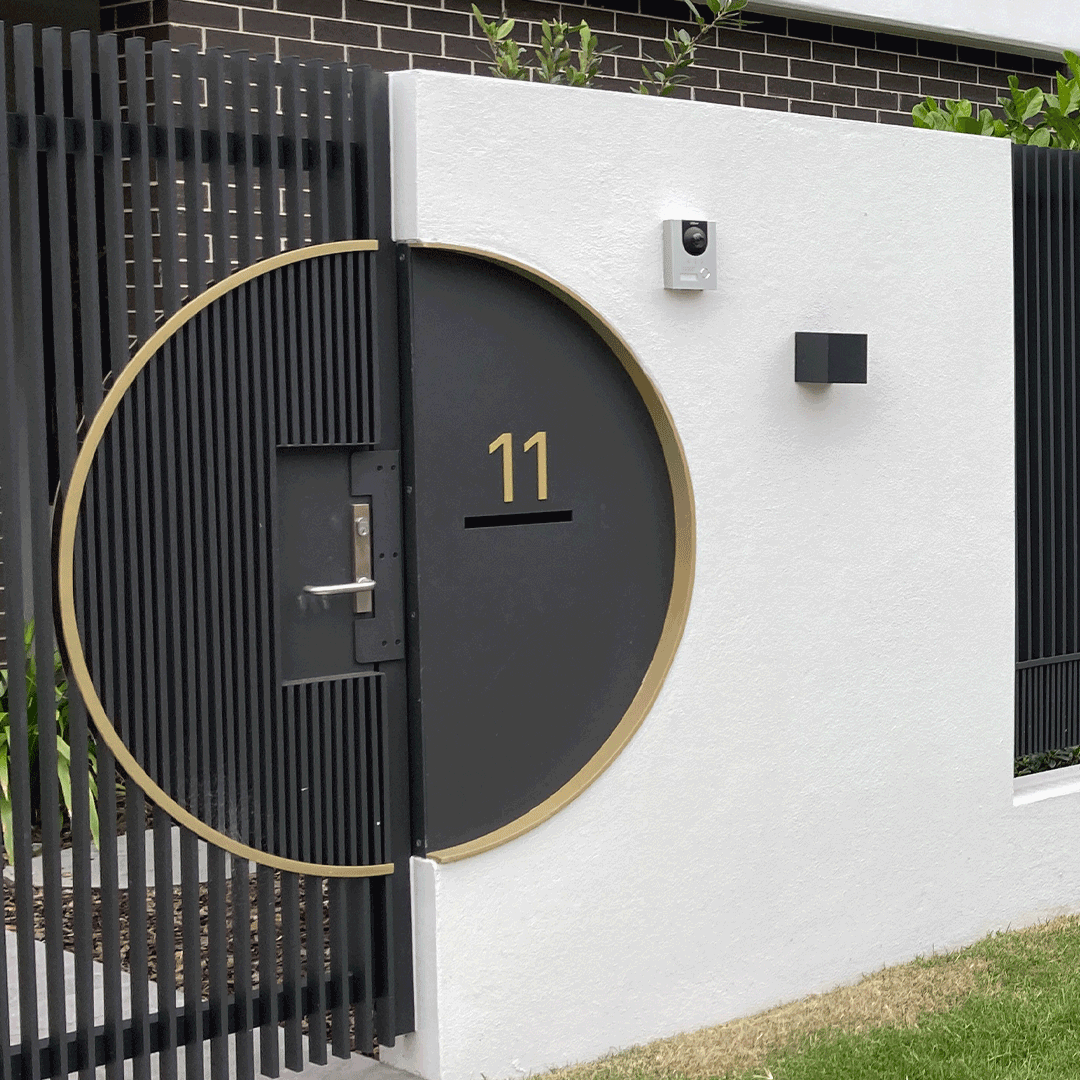 Powder Coated Numbers