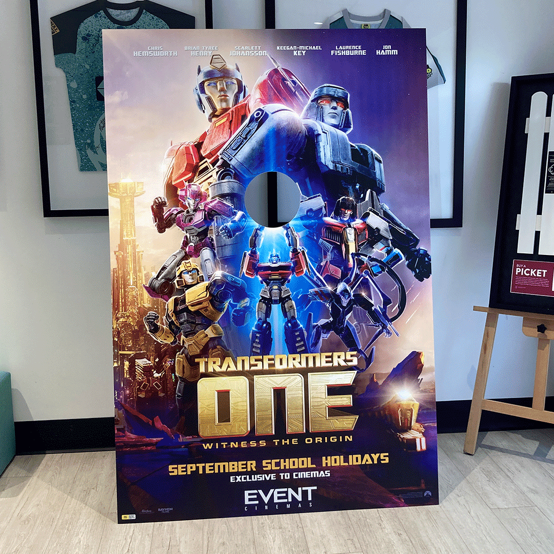 Transformers Corflute Display